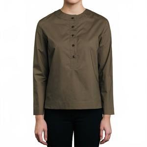 NEW THIRTEEN SEVEN equilibrium shirt in matte olive